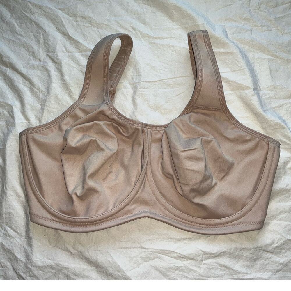 Wacoal Underwire High Impact Sports Bra 38DDD Nude
